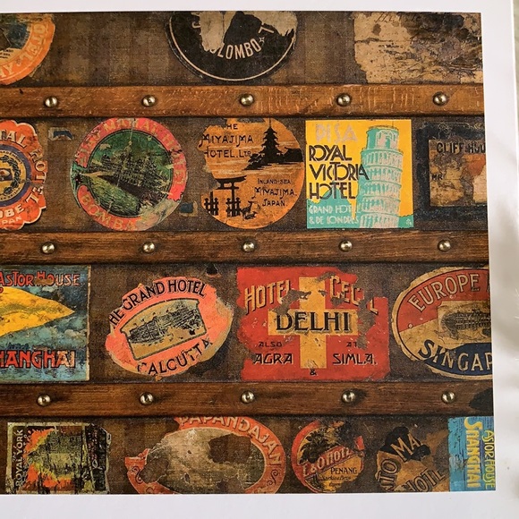 Louis Vuitton Vintage Hotel Sticker Post Card - Picture 6 of 7